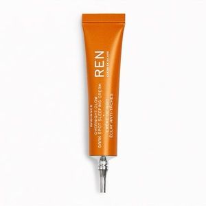 5/$25❣️REN Clean Skincare Overnight Glow Dark Spot Sleeping Cream SAMPLE NIB!